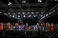 Неделя моды в Москве. Гости показа Валентина Юдашк
