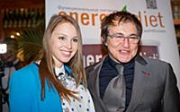 Дмитрий Дибров с супругой. Презентация благотворит