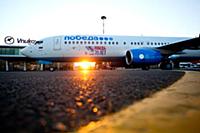 Самолет авиакомпании 'Победа'. Москва, Россия. 05 