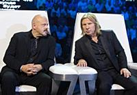 На съёмочной площадке во время прямого эфира проек