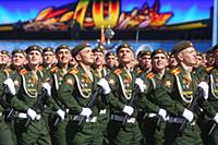 Репетиция Парада Победы. Россия, Москва. 07 мая 20