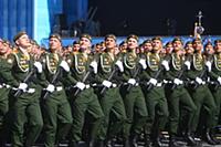 Репетиция Парада Победы. Россия, Москва. 07 мая 20