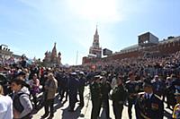 Репетиция Парада Победы. Россия, Москва. 07 мая 20
