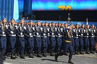 Репетиция Парада Победы. Россия, Москва. 07 мая 20