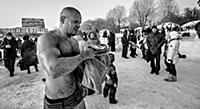 Крещение в Останкино. Россия, Москва. 19 января 20