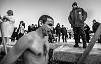 Крещение в Останкино. Россия, Москва. 19 января 20