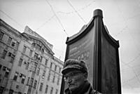 Тверская улица. Подборка черно-белых фотографий мо