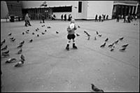 Площадь революции. Подборка черно-белых фотографий