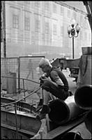 Арбат. Подборка черно-белых фотографий московских 