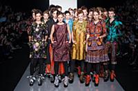 Показ Yegor Zaitsev на Mercedes-Benz Fashion Week 