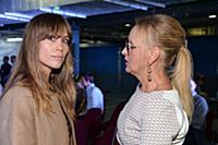 Светлана Лазарева и Юля Беретта. Показ дизайнера Z