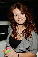 Леся Ярославская. Показ дизайнера Zaza Amarov. Мос