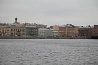 Английская набережная. Виды Санкт-Петербурга. Росс