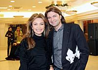 Дмитрий Маликов с женой. 30 ноября 2008.