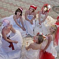 Фестиваль 'Вернисаж невест'. Саратов, Россия. 2009
