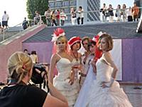 Фестиваль 'Вернисаж невест'. Саратов, Россия. 2009