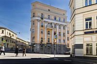 Хитровская площадь в Москве.