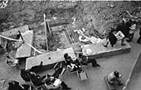 Черно-белые фотографии уличного концерта. Россия, 