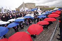 Митинг в поддержку Владимира Путина в президенты н