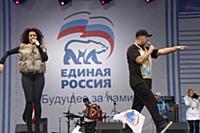 Потап и Настя. Митинг в поддержку Владимира Путина