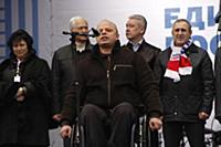 Митинг в поддержку Владимира Путина в президенты н