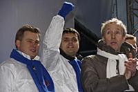 Митинг в поддержку Владимира Путина в президенты в