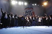 Митинг в поддержку Владимира Путина в президенты в