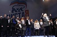 Митинг в поддержку Владимира Путина в президенты в