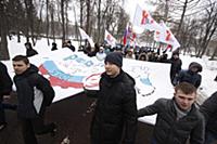 Митинг в поддержку Владимира Путина в президенты в
