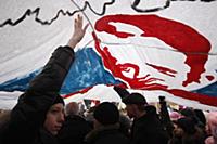 Митинг в поддержку Владимира Путина в президенты в