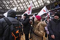 Митинг в поддержку Владимира Путина в президенты в