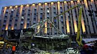 Снос ТЦ «Пирамида». Пушкинская площадь, Москва, Ро