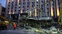 Снос ТЦ «Пирамида». Пушкинская площадь, Москва, Ро