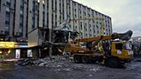 Снос ТЦ «Пирамида». Пушкинская площадь, Москва, Ро