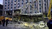 Снос ТЦ «Пирамида». Пушкинская площадь, Москва, Ро