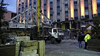 Снос ТЦ «Пирамида». Пушкинская площадь, Москва, Ро