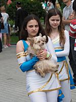 «День Иерусалима» в саду «Эрмитаж». Москва, Россия