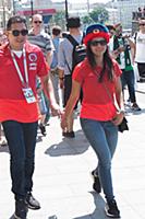 Болельщики чемпионата мира по футболу FIFA 2018. М
