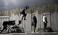 Актёры на сцене. Спектакль 'Спасти Хлестакова_?', 