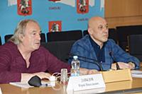 Юрий Давыдов, Денис Майданов. Пресс-конференция ор