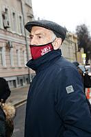 Василий Лановой. Открытие мемориальной доски в чес