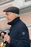 Василий Лановой. Открытие мемориальной доски в чес
