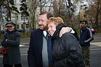 Елена Этуш. Открытие мемориальной доски в честь на