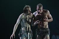 Александр Галочкин (справа). Пресс-показ спектакля
