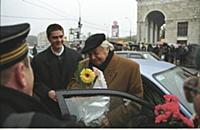 Театральный режиссер Юрий Любимов с сыном.