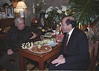Юрий Любимов, Борис Березовский.