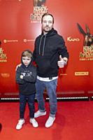 Алексей Чадов с сыном Федором. Премьера фильма «Ко