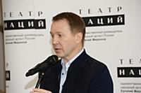 Евгений Миронов. Пресс-конференция и показ спектак