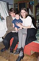 Сергей Бугаев с семьей, (1994). Архивные фотографи
