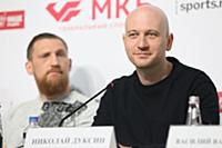 Дмитрий Кудряшов, Николай Дуксин. Пресс-конференци